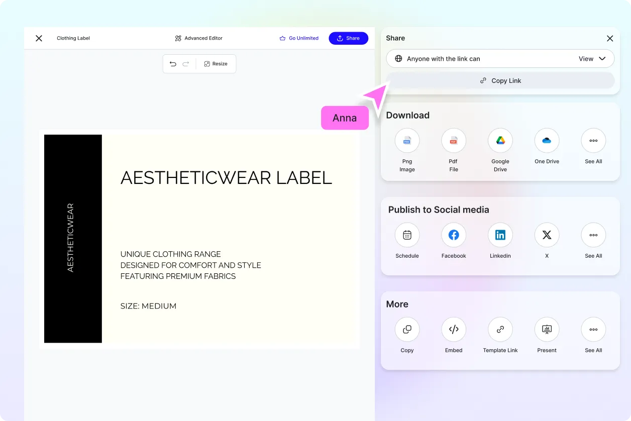 Free AI Clothing Label Generator, Free Online Label Maker
